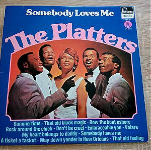 Δισκος The Platters Somebody Loves me LP Βινυλιο