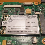 Sony Vaio laptop motherboard with processor and cards