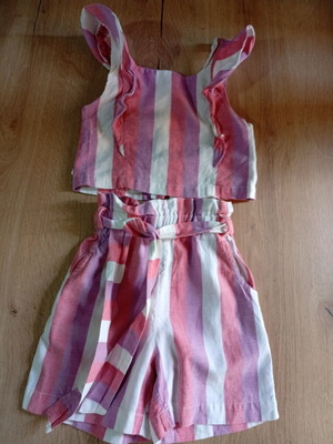 Yell-Oh! Summer set shorts and top like new, multicolor 7-8 years