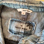 Φόρεμα Tally Weijl σαν καινούργιο, μαύρο με τζιν ζώνη, νούμερο 36