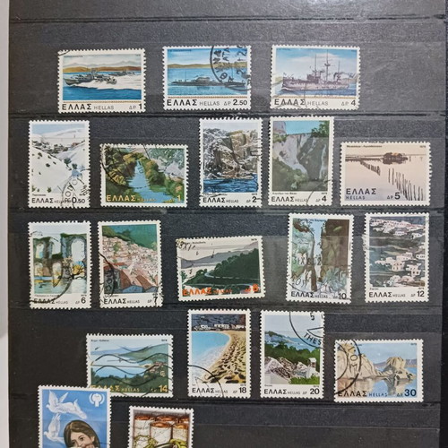 Greek stamps used 1978-1981