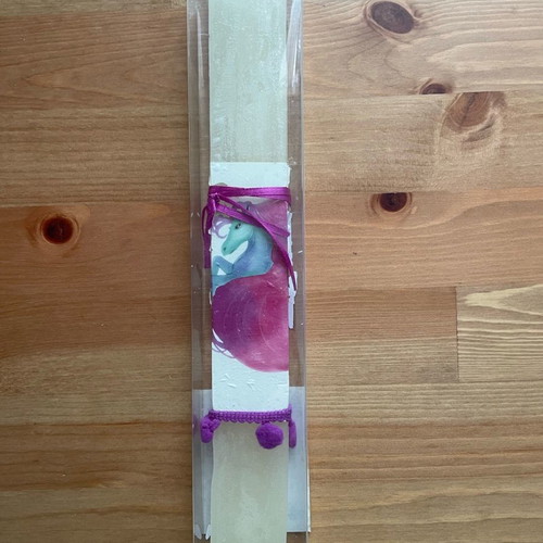 Unicorn candle new in packaging