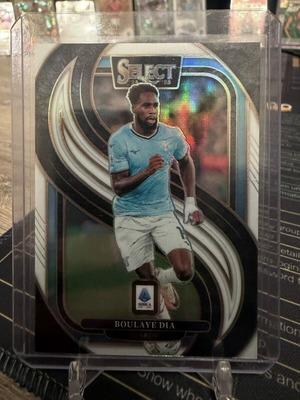 2024-25 Panini Select Serie A Soccer Boulaye Dia Mezzanine White Prizm card new