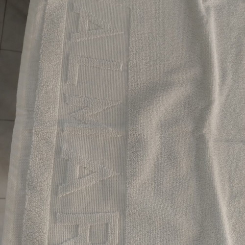Towel set pack with 1 body towel and 3 face towels, cotton, unused