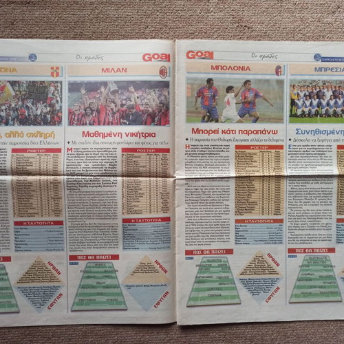 Bella Italia! 16-page Campionato 2004-05 tribute used