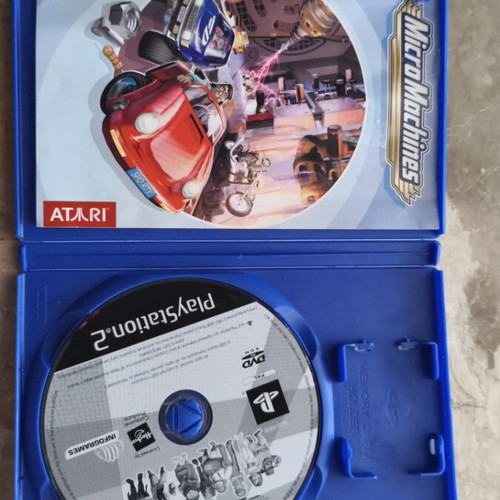 MicroMachines PS2 game used, fully functional