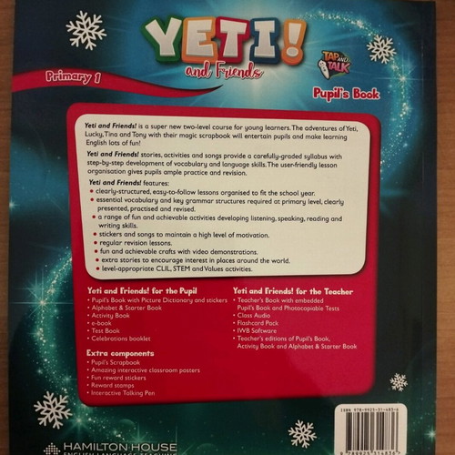Yeti and Friends Junior Pupil's Book new with picture dictionary
