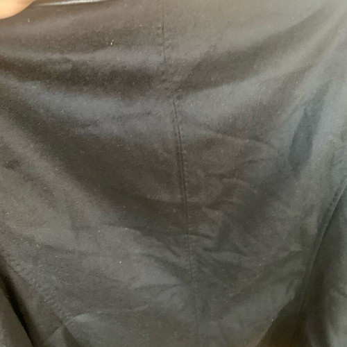 Black jacket used, wool with cashmere, size 48 Italian