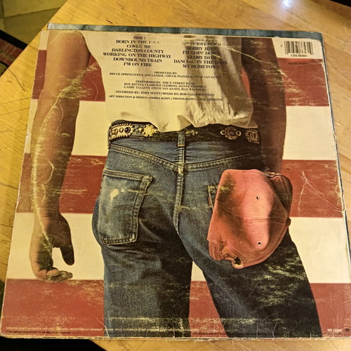 LP Bruce Springsteen Born in the USA used, rock