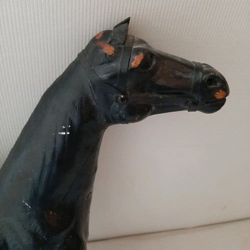 Decorative leather antiques used, set of 2 pieces