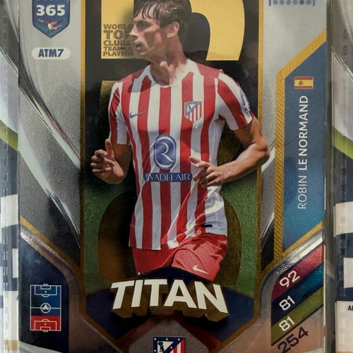 Titan Adrenalyn Fifa 365 2026 cards new, pack of 8 teams