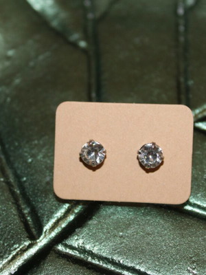 Earrings with rhinestones new