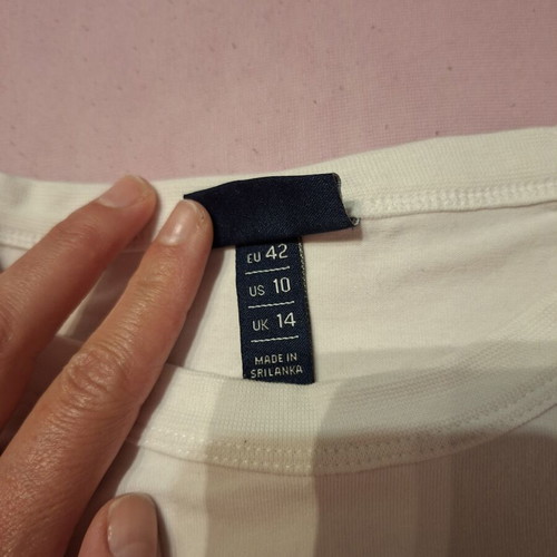 Ellesse white t-shirt like new, size XL