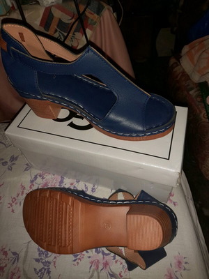 Πέδιλα GoGo Shoes Νο37 καινούργια μπλε