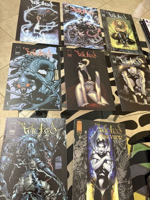 The Wicked #1-7 και Preview σετ κόμικς 8 NM/M