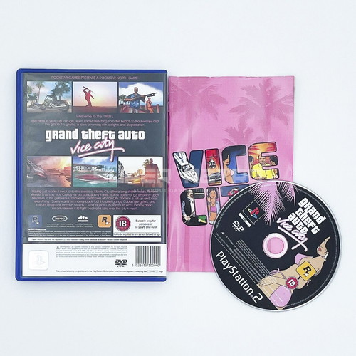 Grand Theft Auto Vice City PS2 game