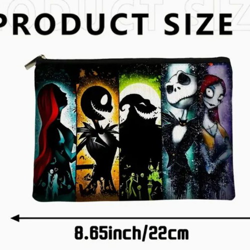 Disney toiletry bag new with spooky Halloween design