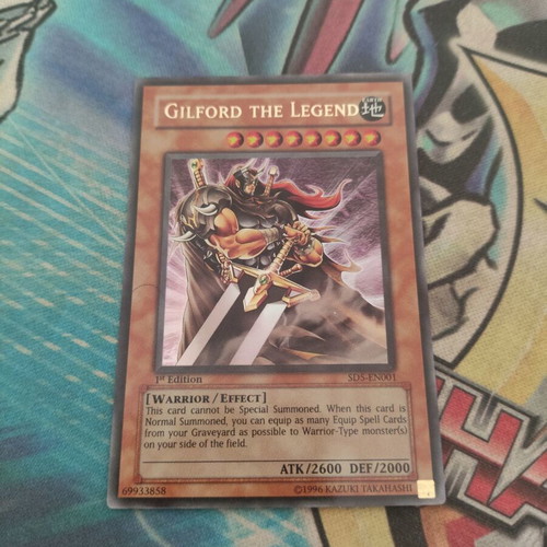 Gilford the Legend Yu-Gi-Oh card used, Ultra Rare