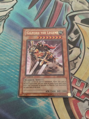 Gilford the Legend Yu-Gi-Oh card used, Ultra Rare