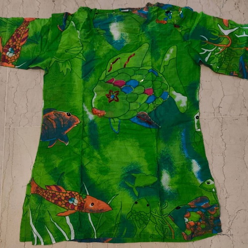 Beach dress pareo 100% cotton multicolor, new