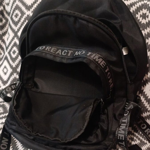 Black backpack used