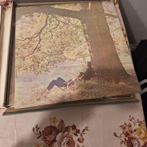 John Lennon Box Set used, 9 vinyl albums collection