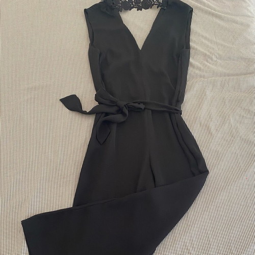 Zara black jumpsuit like new, size M
