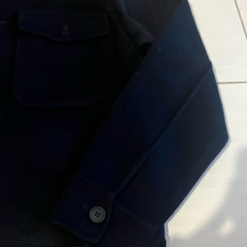 Zara men's coat like new, dark blue, size M