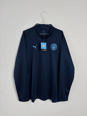 Manchester City x Puma 1/4 Zip Training Top new, authentic