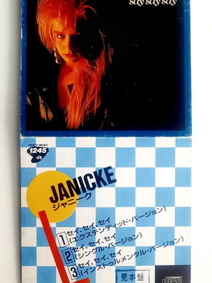 Janicke Say Say Say 1988 CD-Mini Single used, Italo-Disco