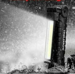 Led battery work flashlight IP65 new