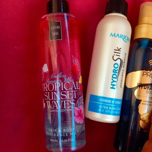 Hair Care and Bodymist Set new, 3 pieces Lavish Care Pantene Marion