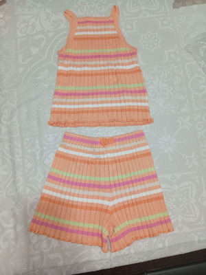 H&M Kids knitted set of 2 pieces like new, multicolor