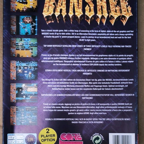 Banshee (Core Design Limited) for Amiga A1200 like new, complete in box