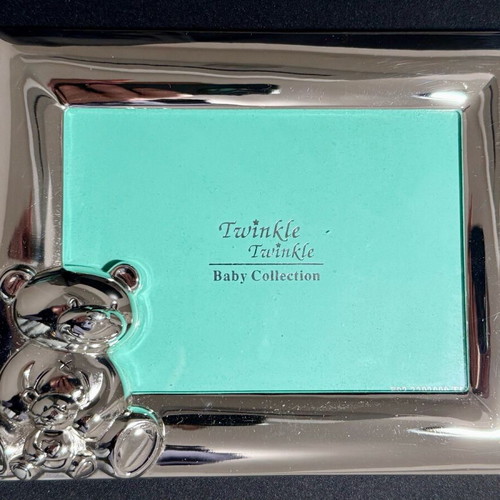 Twinkle Twinkle silver-plated frame like new, ideal for newborn
