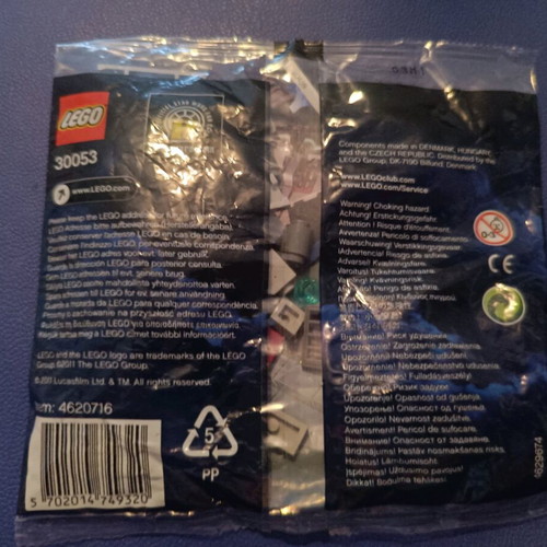 Star Wars Republic Cruiser Lego sealed bag new