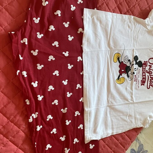 Disney Mickey Primark pajamas set size L plus size new, cotton