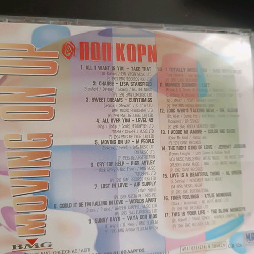 Pop Korn Moving On Up collectible CD like new