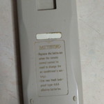 Sanyo remote control for air conditioner used