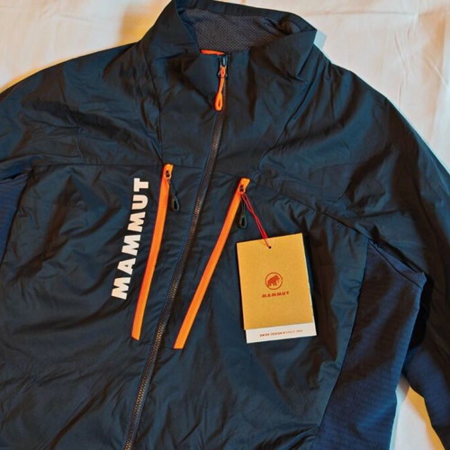 Mammut Aenergy Insulated Hybrid Jacket women XL new, blue and orange