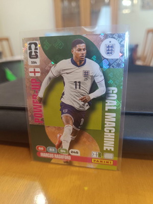 Adrenalyn Marcus Rashford England football card