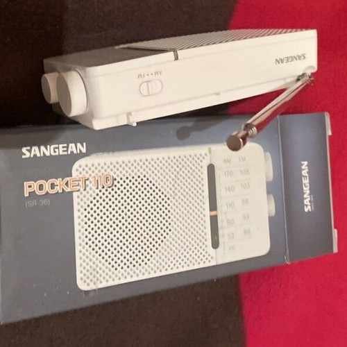 SANGEAN SR-36 Pocket 110 FM/AM radio new in box
