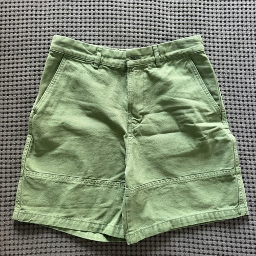 Zara men's bermuda shorts, green