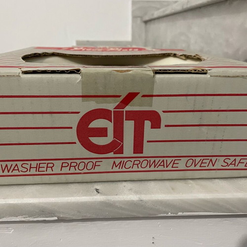 Dessert plate set with six plates new