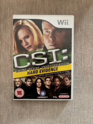 CSI HE Nintendo Wii used, complete