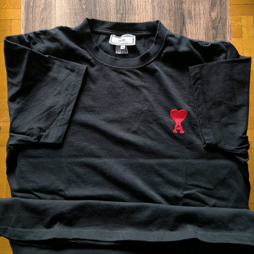 Ami T-shirt black XXL like new