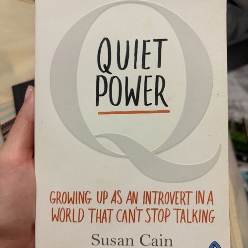 Quiet Power book used, growing up as an introvert