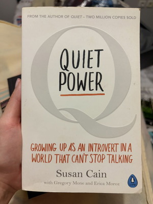 Quiet Power book used, growing up as an introvert
