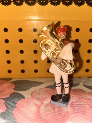 Athena Military Musician Figure from 1960s, used