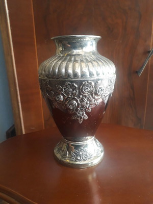 Επαργυρο Βάζο Μεταχειρισμένο, Ύψος 23 Εκ.